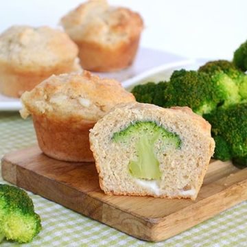 Ricetta Muffin con cuore di Broccolo