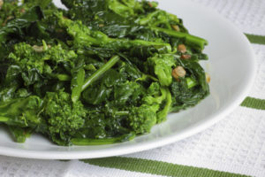 Cime di rapa alla stufata